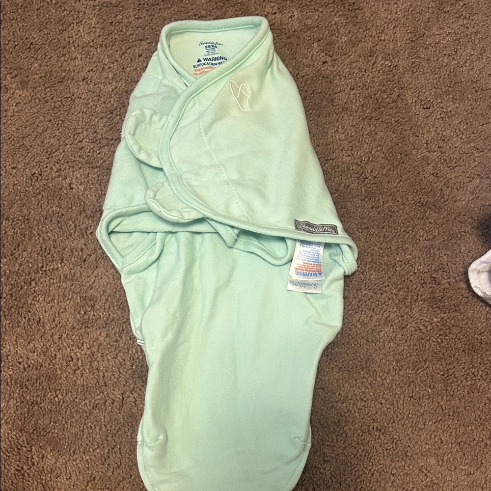 SwaddleMe Mint Green Infant Swaddle Sack